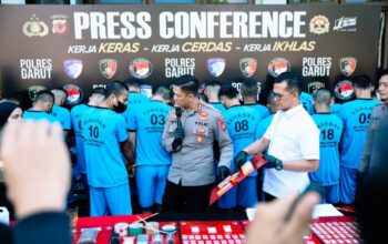 Polres Garut Ungkap Modus Baru Tembakau Sintetis, Dijual dalam Bentuk Cairan dan Dipasarkan lewat Medsos
