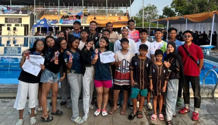 Aqualux Garut Borong Podium di Cirebon Finswimming Open Tournament 2026