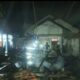 Gas Meluber Tersambar Tungku, Rumah Panggung Buruh di Cigedug Garut Ludes Terbakar