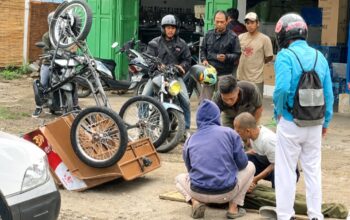 Becak Listrik Bantuan Presiden Prabowo Terguling di Garut, Pengemudi Lansia Pingsan
