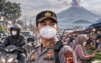 Erupsi Krakatau dan Karhutla Hantam Garut, Bupati dan Kapolres Minta Warga Maskeran