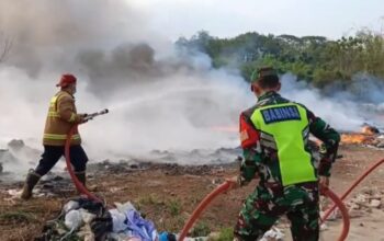 Pabrik Plastik di Cibatu Garut Terbakar, Kerugian Ditaksir Rp2 Miliar