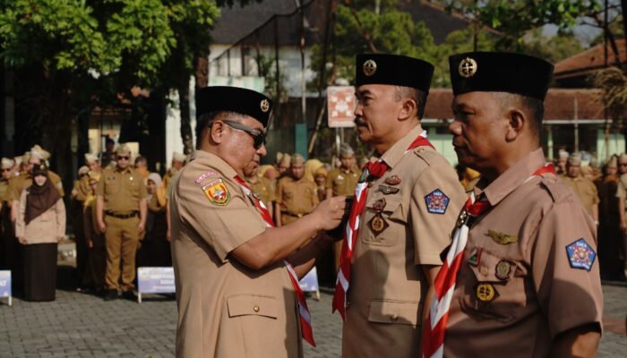 Garut Bentuk Saka Yudha Brama, Gandeng Pramuka Jadi Benteng Mitigasi Kebakaran