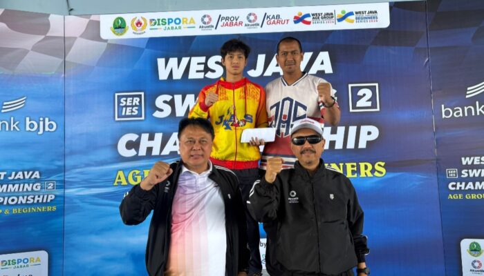 Sapu Bersih Emas hingga Tumbangkan Rekor 20 Tahun, Perenang Muda Garut Rajai Jawa Barat