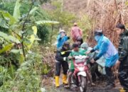 Akses Jalan Peundeuy–Cibalong Tertutup Longsor, Alat Berat Diterjunkan