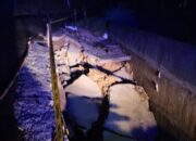 Jalur Banjarwangi — Singajaya Lumpuh Setelah Badan Jalan Sepanjang 15 Meter Amblas