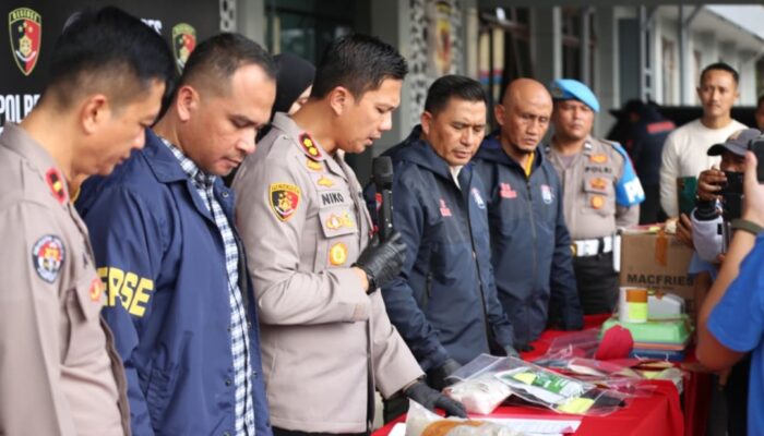 Polres Garut Gulung Pemalsu Teh Herbal di TikTok, Catut Merek Cuan Jutaan