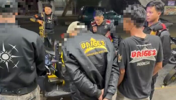 Polres Garut Jaring Tiga Pemuda Mabuk Ugal-ugalan saat Patroli Dini Hari ​