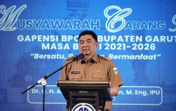 Anggaran Infrastruktur Garut 2027 Naik, Bupati Syakur Wanti-wanti Kontraktor Gapensi