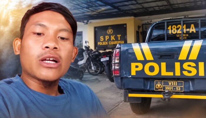 Viral Pria Acungkan Golok dan Ancam Lapor Presiden di Polsek Cisurupan, Ini Penjelasan Kades
